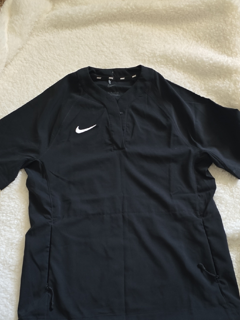 Women's Short-Sleeve Softball Windshirt